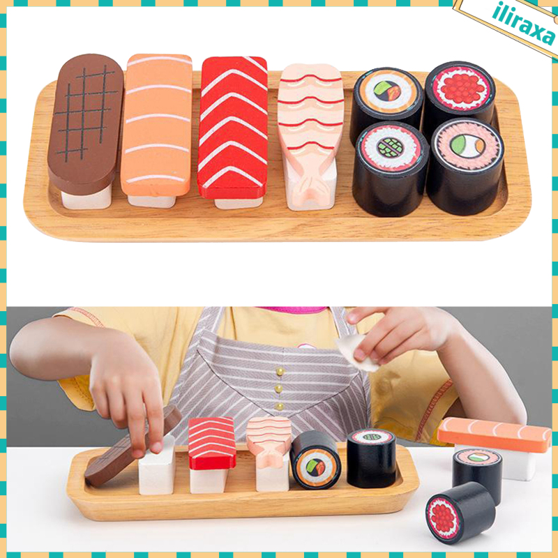 Bộ Sushi Đồ Chơi Bằng Gỗ Cho Bé