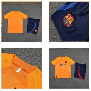 Áo Thun Thể Thao Tập Luyện Bóng Đá Barcelona 22-23