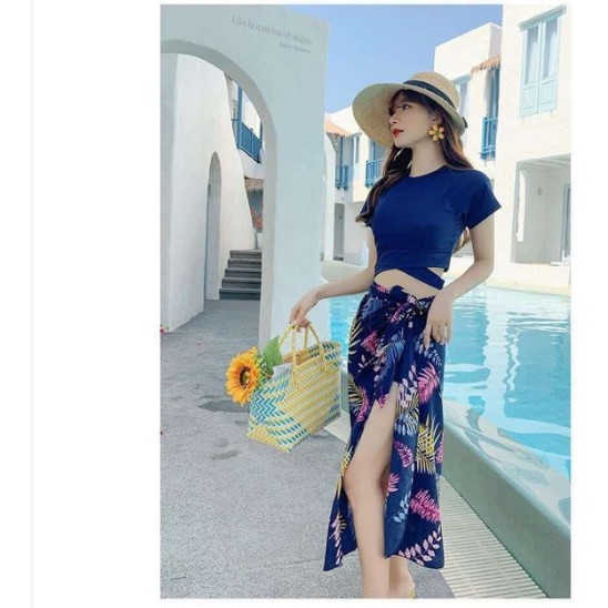 Bộ bơi set 3 hoạ tiết lá dừa giảm giá cho mùa hef50% cho sản phẩm | BigBuy360 - bigbuy360.vn