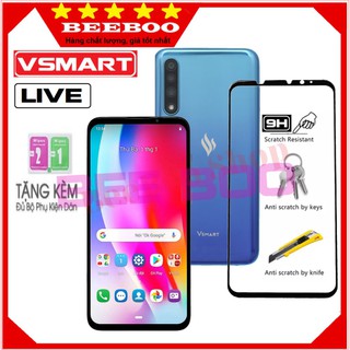 Kính cường lực Vsmart Live - [Freeship 50k] - Cao Cấp - Full màn hình - Độ cứng 11H