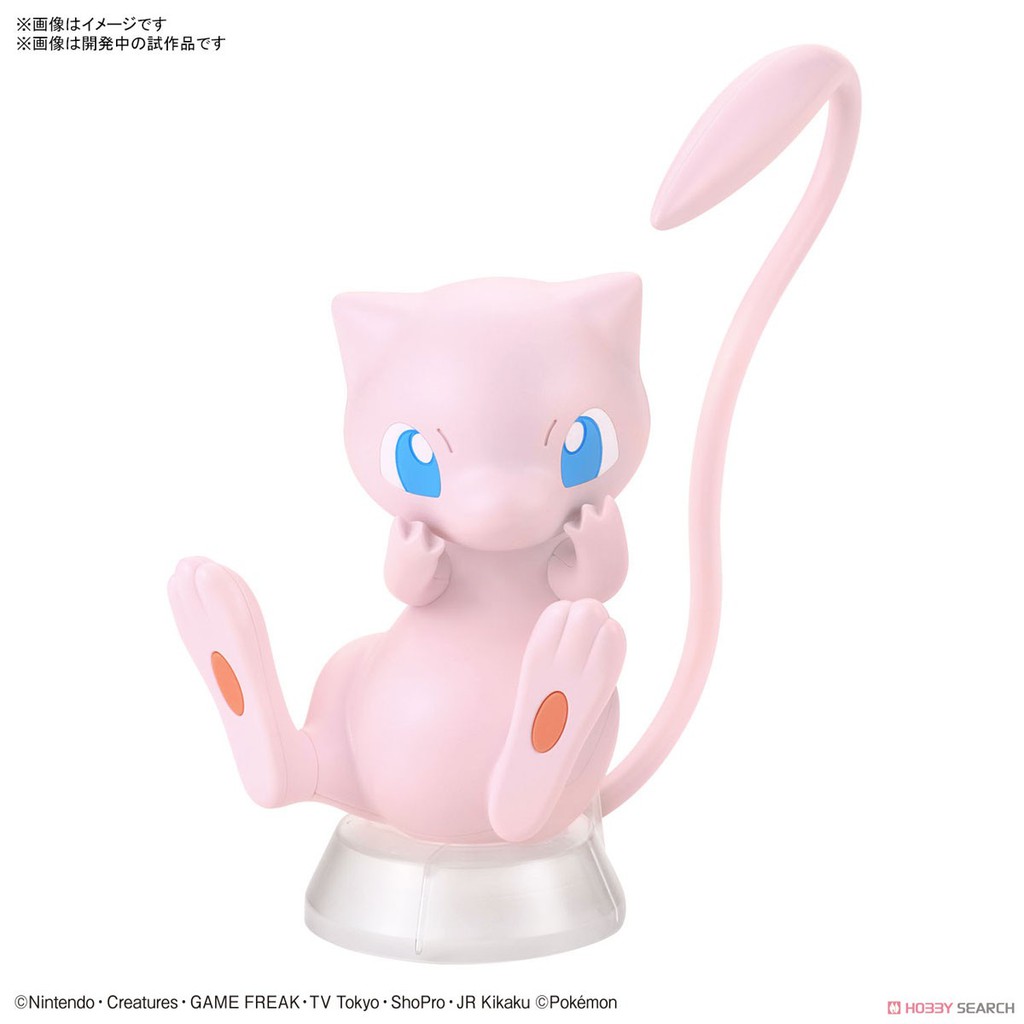 Bandai Mô Hình Mew 02 Collection Quick Pokepla Figure Rise Standard Đồ Chơi Lắp Ráp Anime Nhật