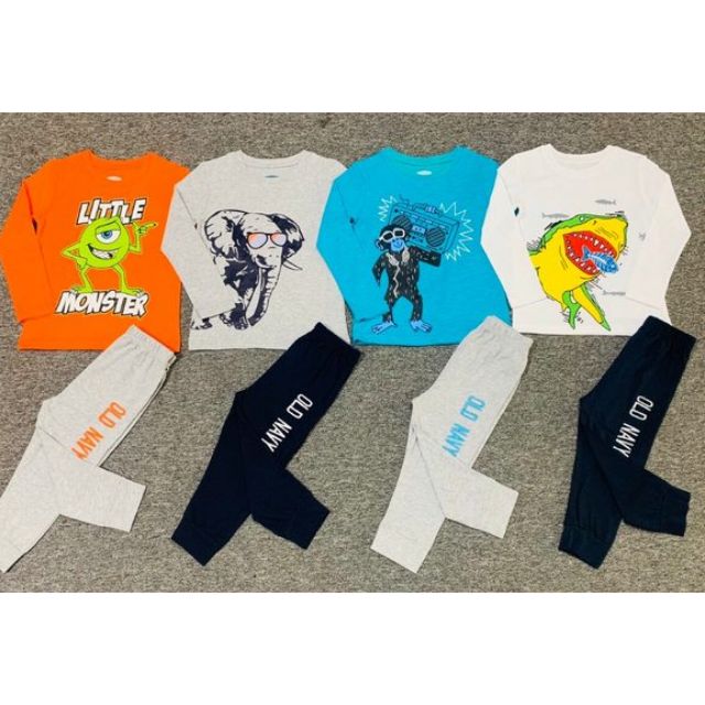 Bộ dài Oldnavy Bé Trai 1-5t
