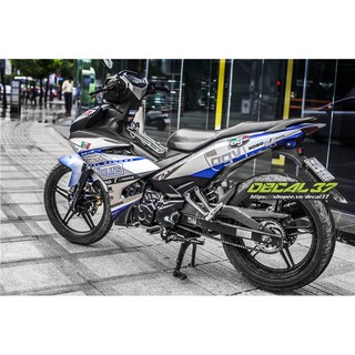 Tem Trùm Exciter 150 Ohlins Xanh bạc
