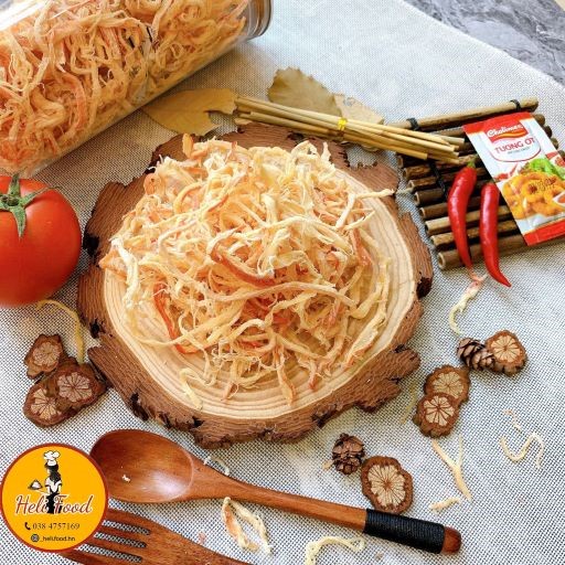 [Heli Food] Mực xé hấp nước dừa [200g] | BigBuy360 - bigbuy360.vn