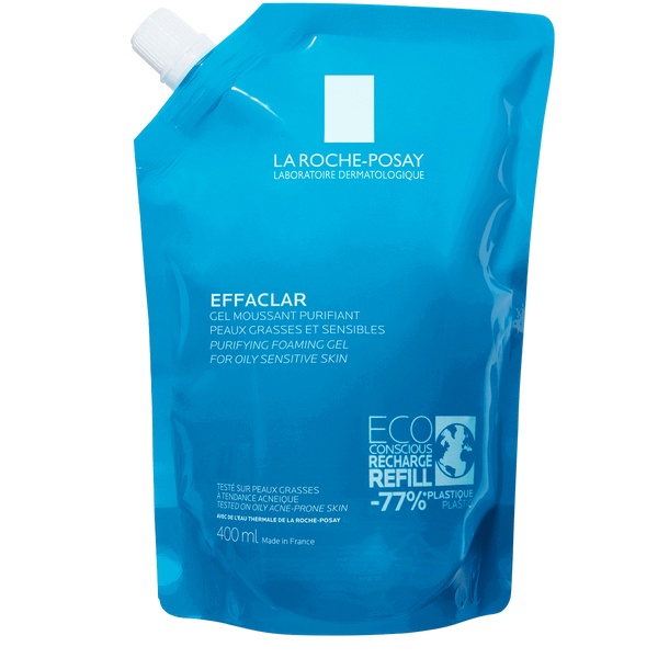 Gel rửa mặt tạo bọt giảm nhờn cho da dầu nhạy cảm La Roche-Posay Effaclar Purifying Foaming Gel