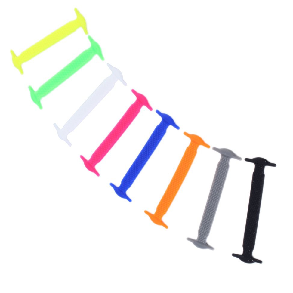 Set 16 dây silicone buộc dây giày độc đáo