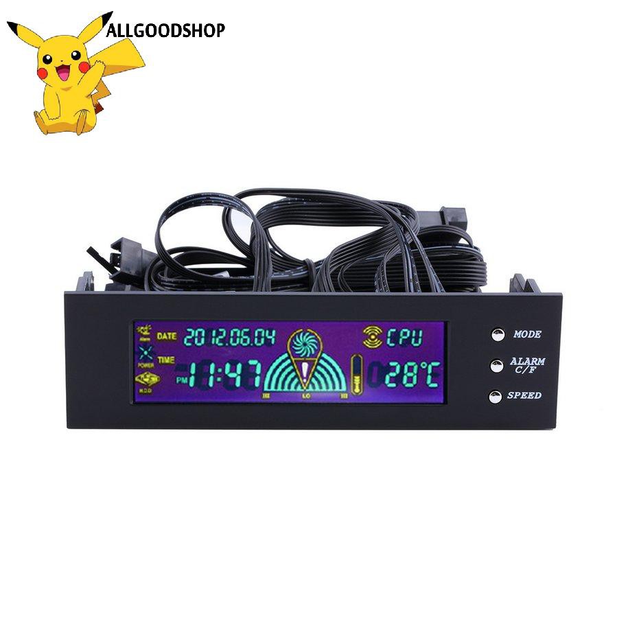 COD} Thiết Bị Điều Khiển Tốc Độ Quạt Pc Màn Hình Lcd 5.25 Inch | BigBuy360 - bigbuy360.vn