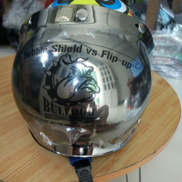 Kính bubble Bulldog chinh hãng gắn nón bảo hiểm