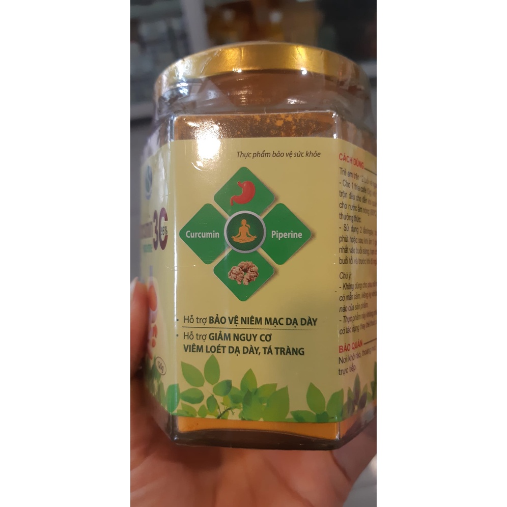 TInh bột nghệ Curcumin 3C 120g