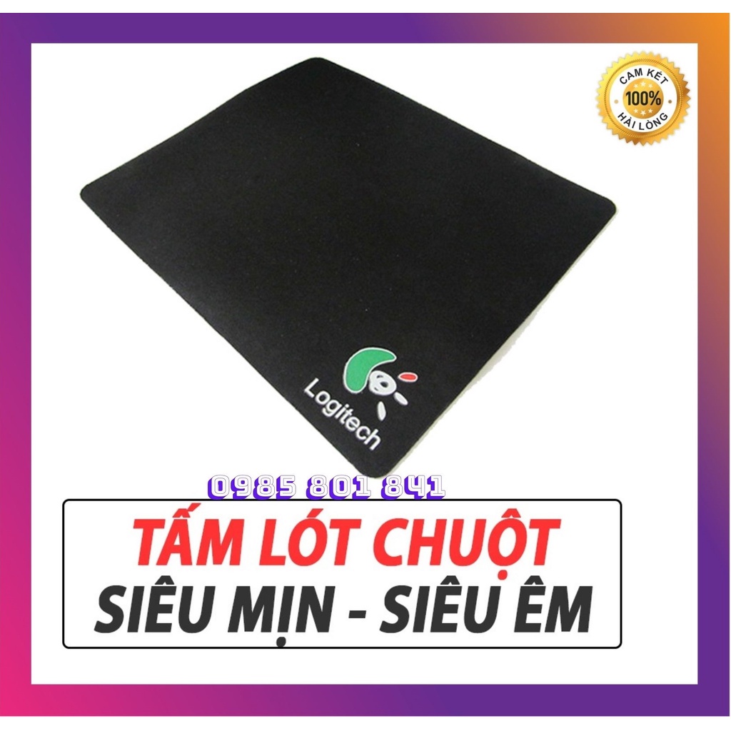 Miếng lót chuột Logitech giá siêu rẻ (23 x 20cm), lướt chuột êm