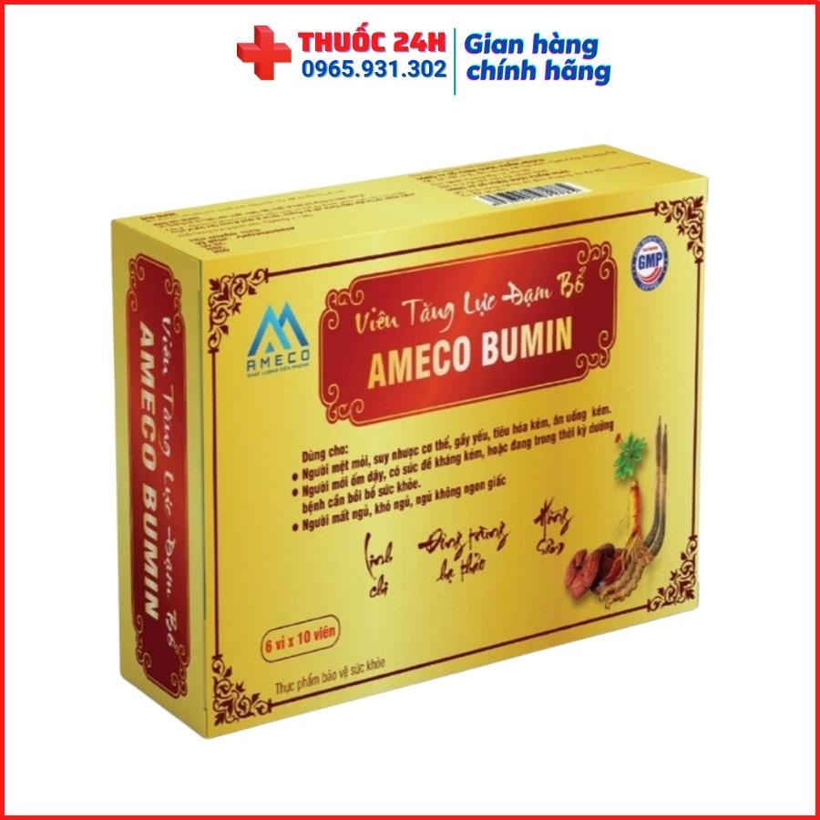Viên Tăng Lực Đạm Bổ Ameco Bumin - Thập toàn đại bổ