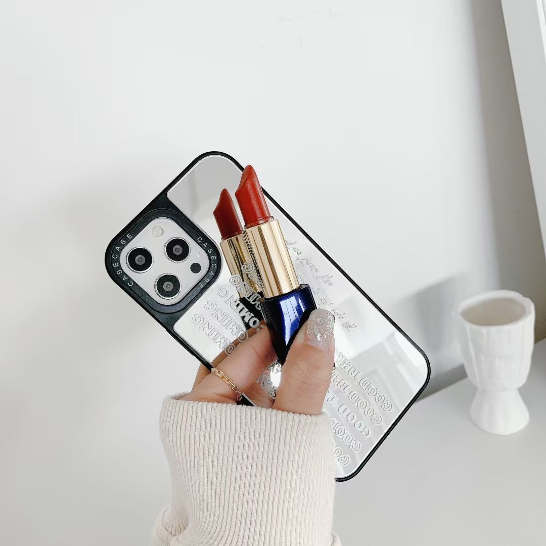 Ốp điện thoại Silicon bảo vệ camera chống sốc mặt gương cho IPHONE 12PRO MAX 12MINI 11PRO MAX XS MAX XR SE 2020 7 8 | BigBuy360 - bigbuy360.vn