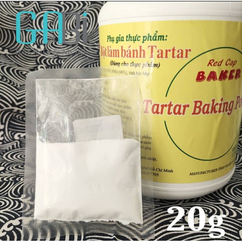Bột Cream of Tartar 20g/50g