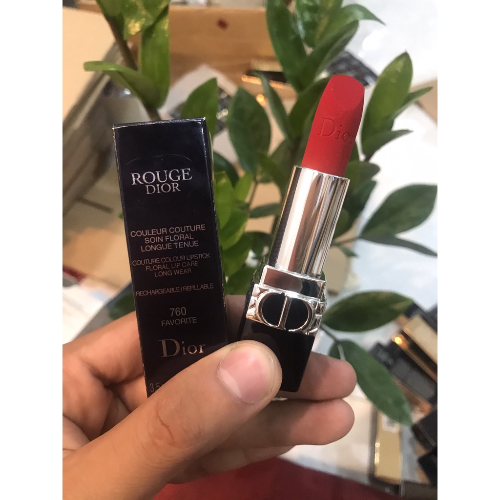 Son môi Lì Dior Rouge Cao Cấp Sang Trọng fullsize 3.5g