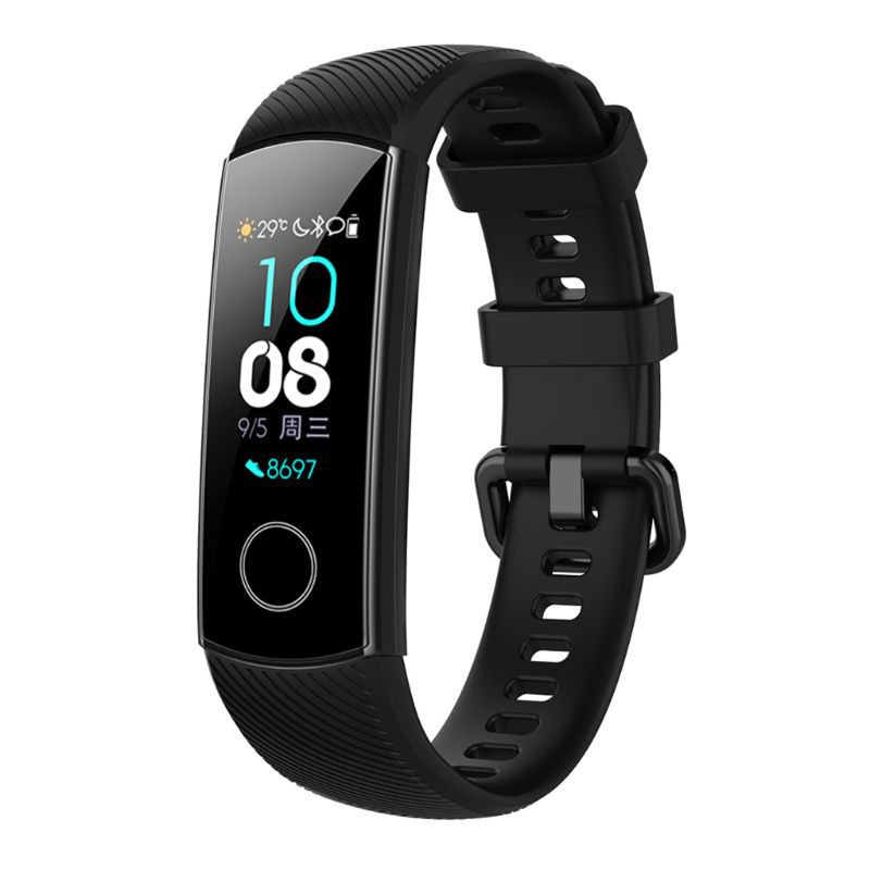 Dây Đeo Thay Thế Bằng Silicon Mềm Chống Trầy Xước Cho Đồng Hồ Thể Thao Huawei Honor 5 / 4 Lidu1