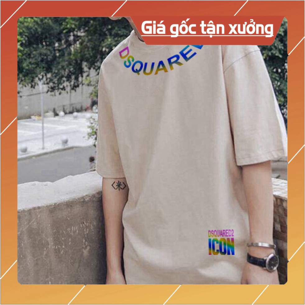 Áo Thun Phản Quang Nam,Nữ Dsquared Chất Cotton Cực Đẹp.  Freesize Từ 45kg - 70kg