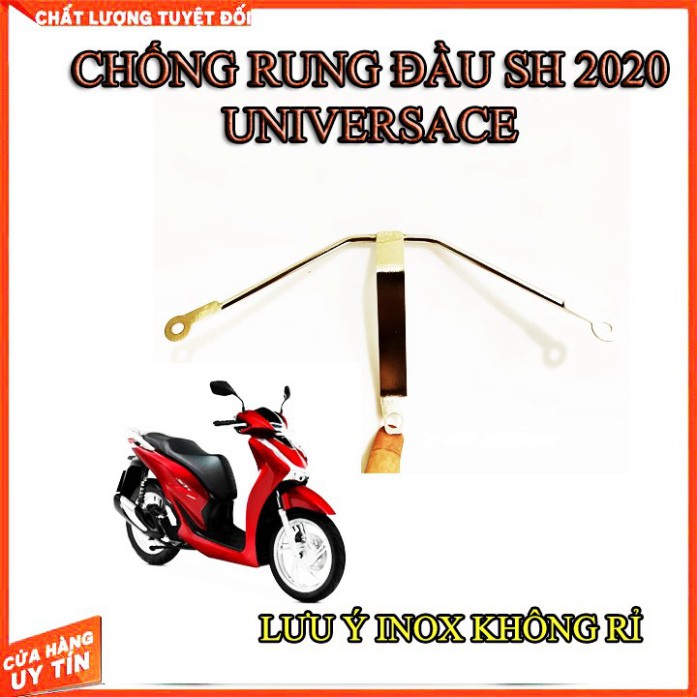 CHỐNG RUNG ĐẦU SH 2020 (INOX  TRẮNG KHÔNG RỈ)