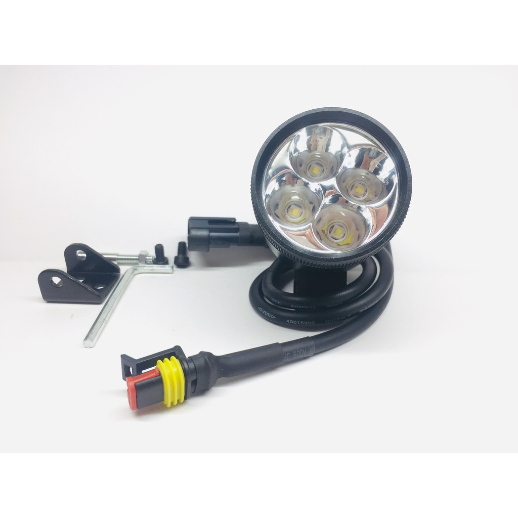 Đèn Led trợ sáng L4 MOTO LED LIGHT + TẶNG KÈM CÔNG TẮC VÀ PAS GẮN CHÂN GƯƠNG