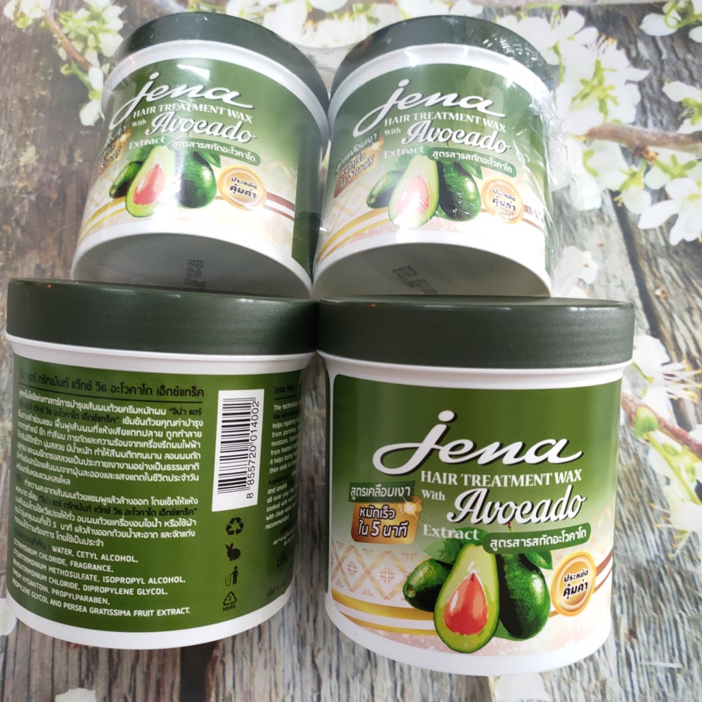 Ủ TÓC THÁI LAN DỨA - BƠ JENA mềm mượt phục hồi hư tổn 500G