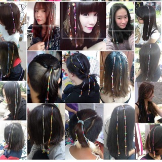 Hairwrap Sợi Tết Tóc Sợi Dài Phụ Kiện Thời Trang Độc Lạ