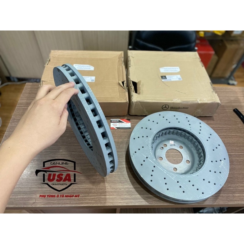 Đĩa phanh trước- Front Brake Disc Mercedes Maybach S650 , S400 , S450