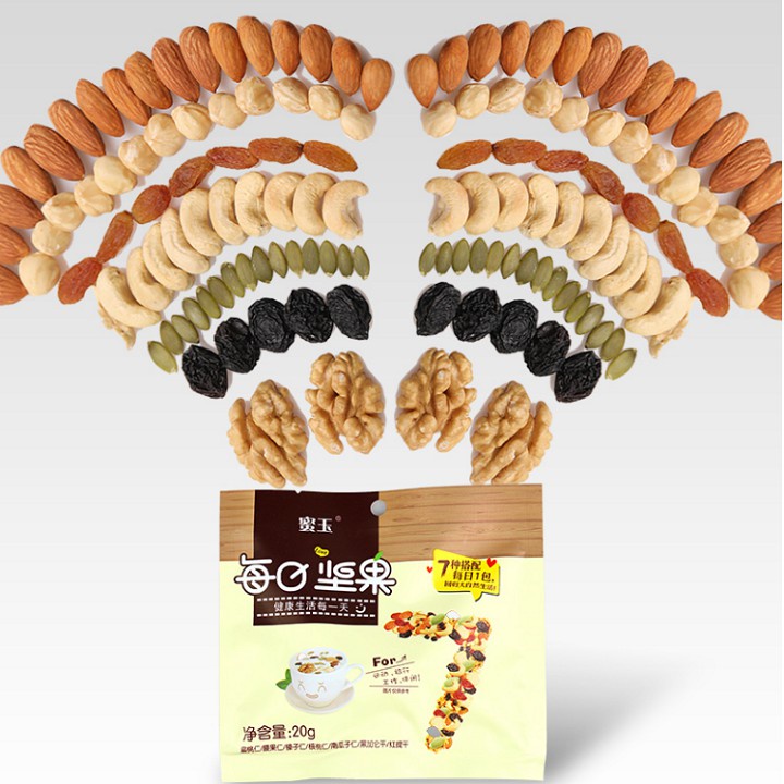 Hộp 30 gói, mỗi gói 20gr mix 7 loại hạt ngũ cốc dinh dưỡng