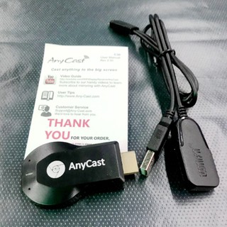 Đầu thu không dây Dongle AnyCast M9 Plus / M2 Plus HDMI không dây 2021- tốc độ kết nối siêu nhanh (dành cho android / ios)