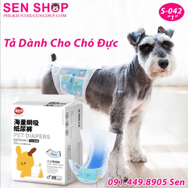 Tã chó đực - Bỉm chó đực