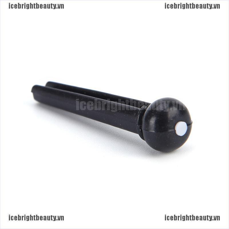 Bộ Ngựa Đàn 6 Chốt + Yên + Ngựa Đàn Màu Đen / Trắng Chuyên Dụng Cho Guitar Acoustic