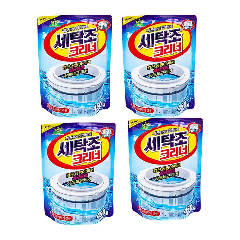 BỘT TẨY LỒNG VỆ SINH MÁY GIẶT HÀN QUỐC SANDOKKAEBI 450 GR (HOT)