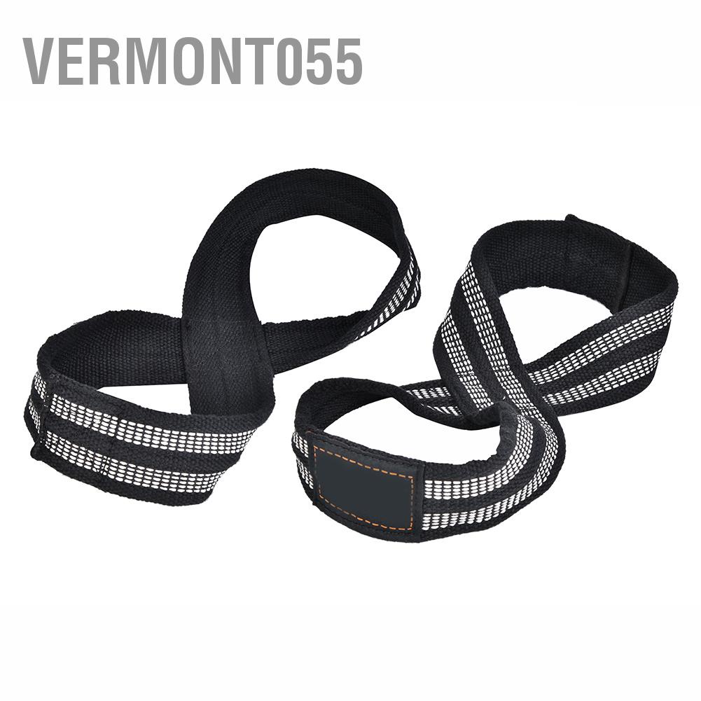 Có thể bán buôn 1 cặp dây đai hình số 8 nâng tạ đeo cổ tay để tạ hỗ trợ quá trình tập luyện Hàng giao ngay