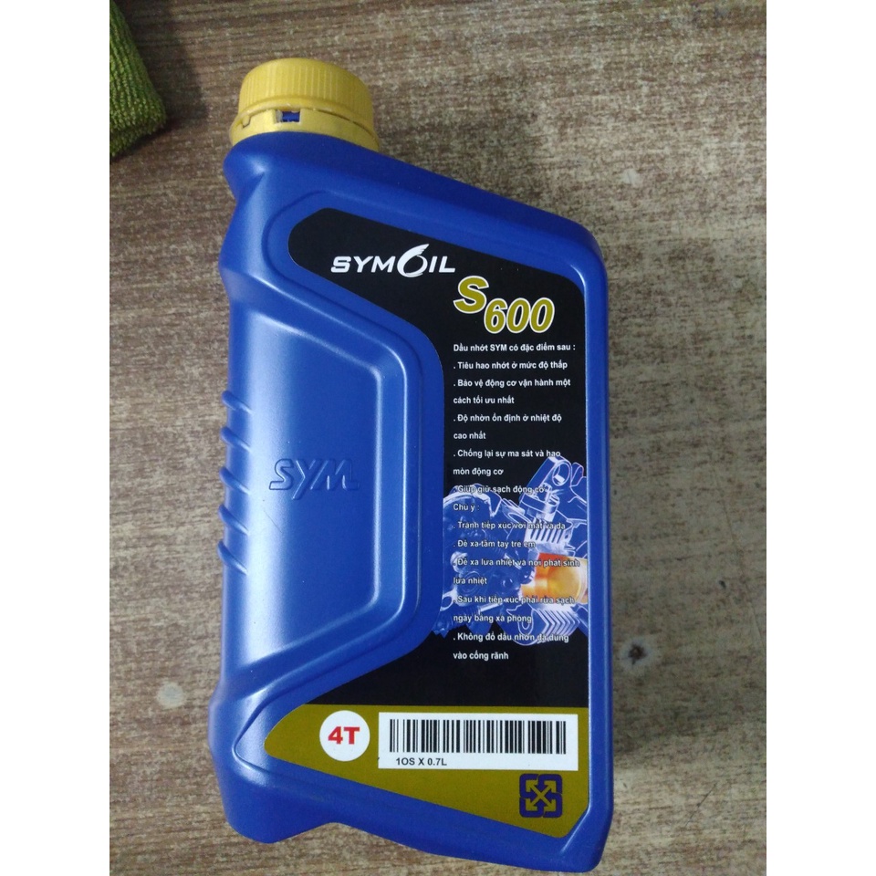 Nhớt Sym xe Tay Ga Attila Alizebeth Fi 0.7L