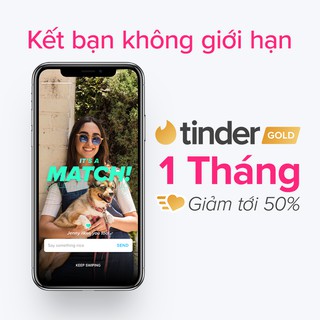 Giá Hủy Diệt [E-voucher] Gói Tinder Gold 1 tháng