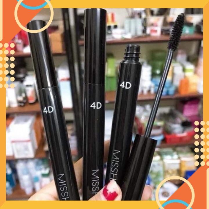 Chuốt Mi Missha , Dày Mi , Dài Mi , Cong Mi , Lâu Trôi The Style 4D Mascara [ Chính Hãng ] | BigBuy360 - bigbuy360.vn