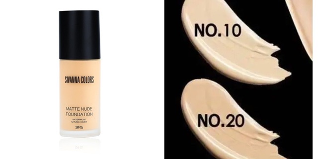 Kem nền makeup Sivanna Matte nude foundation