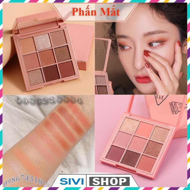 Bảng phấn mắt Coolbarbie Eye Palette tông cam đất cam đào