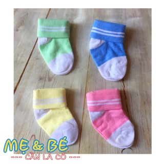 Vớ Chân Cho Bé Sơ Sinh Mỏng Mịn