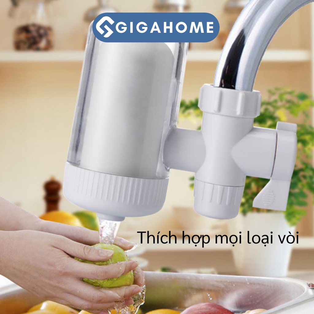Máy Lọc Nước Tại Vòi GIGAHOME 5 Lớp Cao Cấp Loại Bỏ Vi Khuẩn, Nấm Mốc 7043