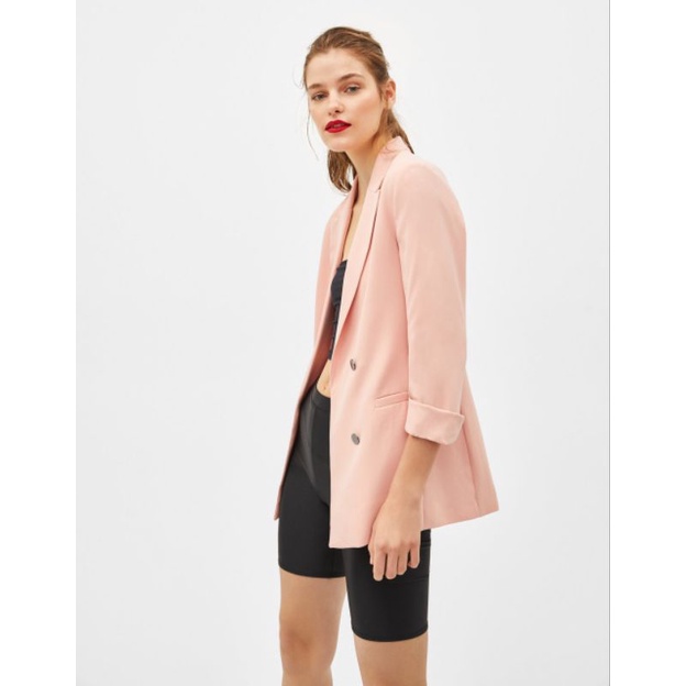 Áo vest blazer bershka nữ xuất xịn