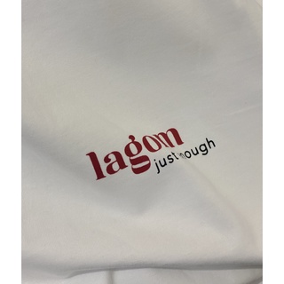 Áo thun cotton in trắng đen (vải trắng mới, cotton mỏng) 🌼 LAGOM 🌼