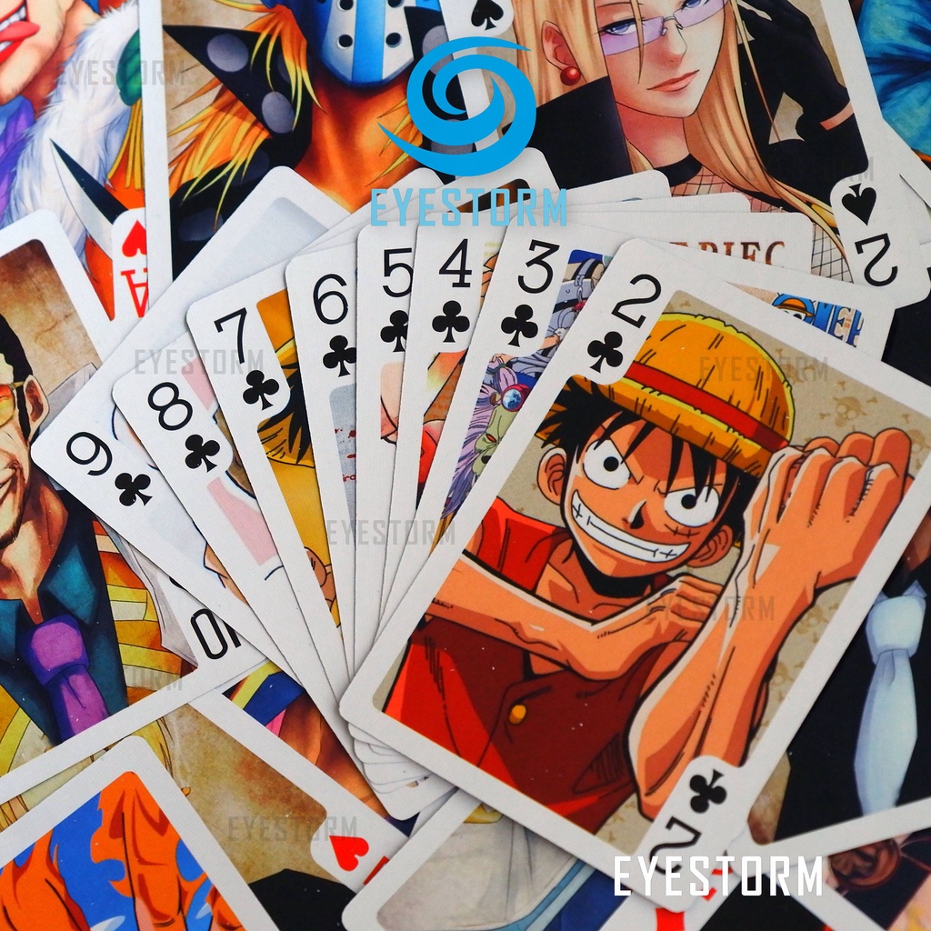 Bài tây anime One Piece - Đảo Hải Tặc  - tú lơ khơ, manga Poker Z - 54 lá
