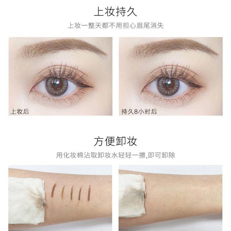 Bút kẻ lông mày hai đầu tự nhiên lâu trôi không thấm nước và mồ hôi