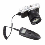 Máy hẹn giờ chụp tự động không dây có dây màn hình LCD cho Nikon MC-30/MC-36/MC-30A D3sD3xD4D4sD5D300D300sD500D700D800