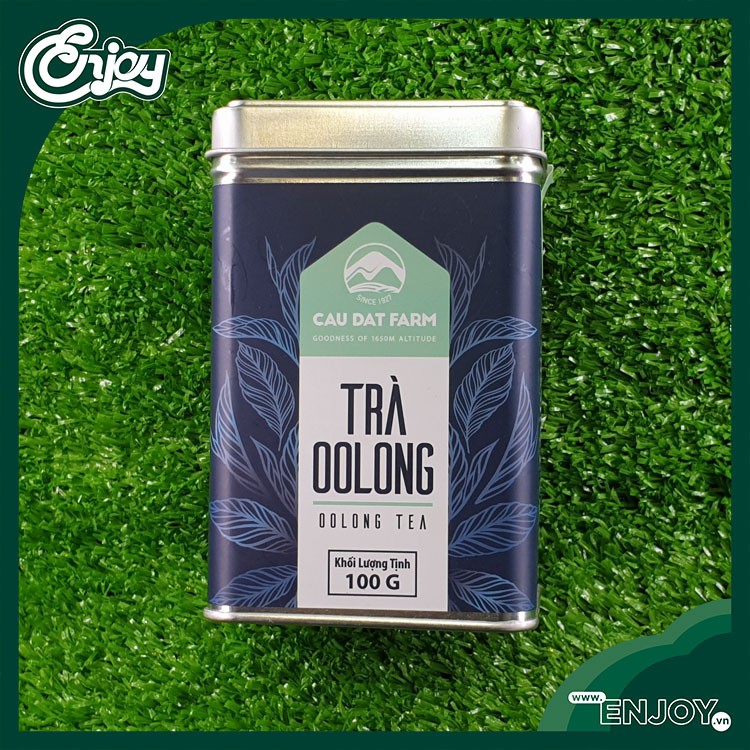 Trà Oolong Cầu Đất Farm - Bao Thiếc 100gr