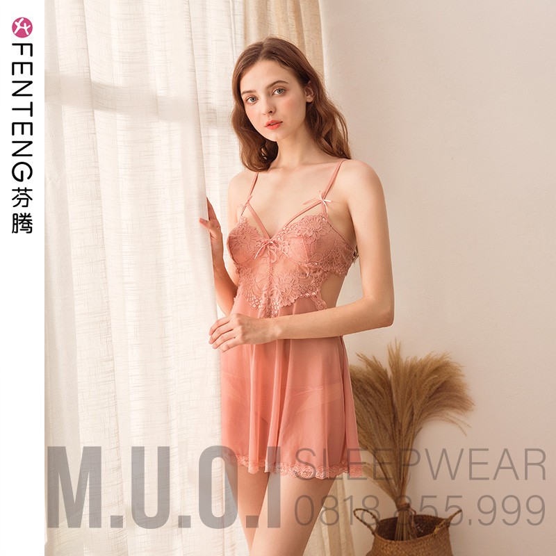 SX 15 - Váy ngủ sexy QUẢNG CHÂU - MUỐI SLEEPWEAR