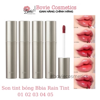 (Sẵn) Son tint bóng Bbia Rain Tint 01 02 03 04 05
