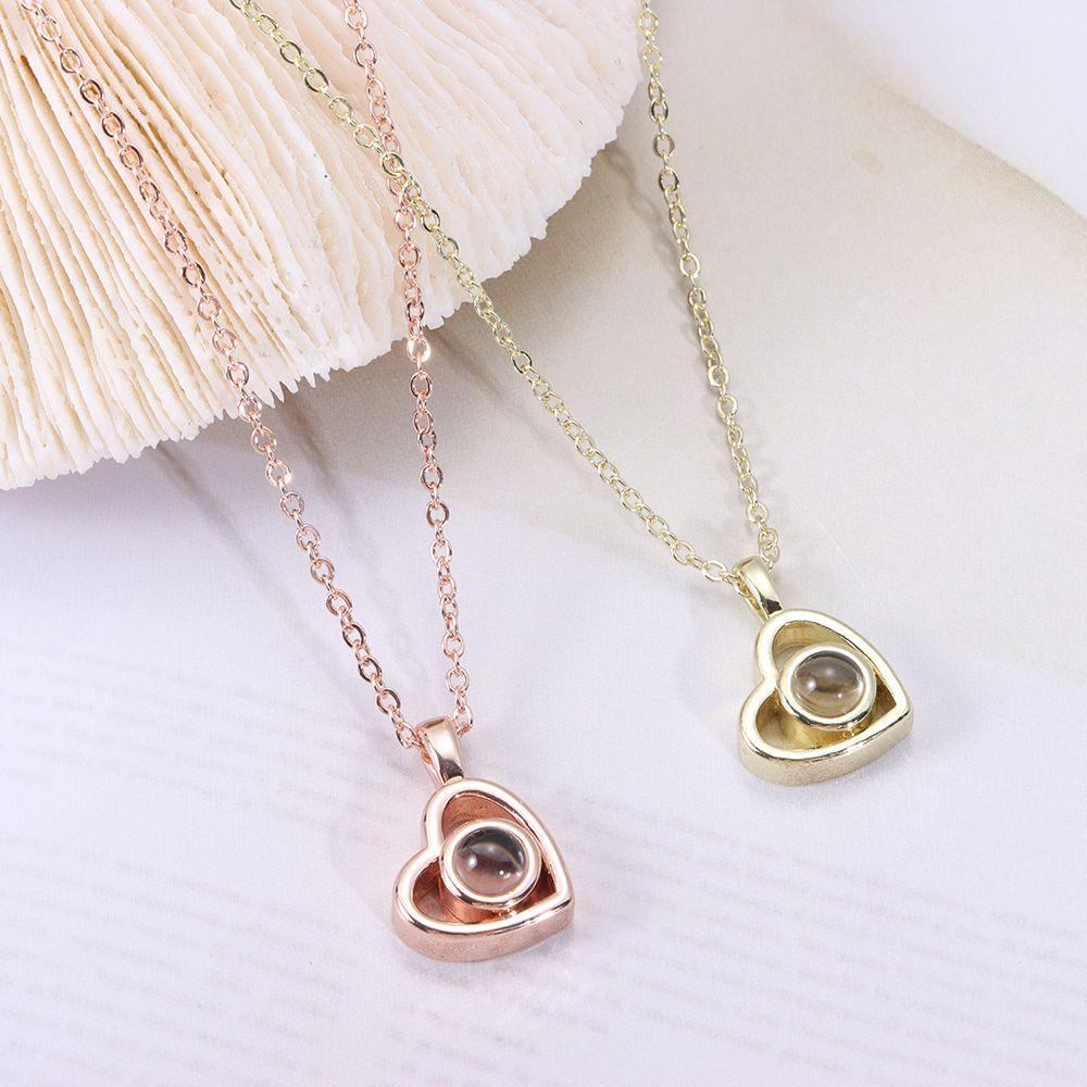 Vòng cổ Mặt Máy Chiếu Độc Đáo Cho Cặp Đôi