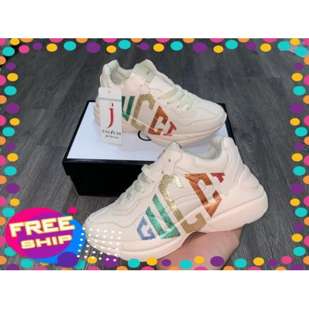 [Freeship- Bảo Hành 1 Năm ] Giày sneaker Cuci chunky rhyton nam nữ Hot Trend 2020 Full box | BigBuy360 - bigbuy360.vn
