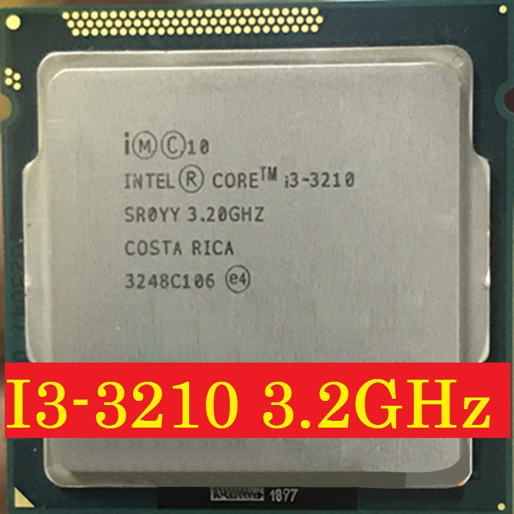 Intel Core i3-3210 3.2GHz, 3MB Cache CPU i3 3210