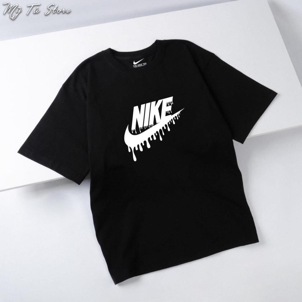 Áo thun Unisex Custom chữ tan chảy, Vải Cao Cấp Cotton 100%